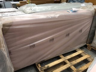 JOHN LEWIS & PARTNERS DIVAN BASE IN PINK - SINGLE SIZE - RRP £349: LOCATION - A7