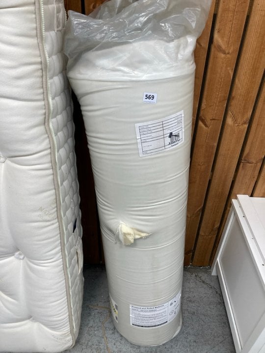 John Pye Auctions JOHN LEWIS & PARTNERS ANYDAY ROLLED FOAM DEEP MEMORY FOAM MATTRESS SMALL