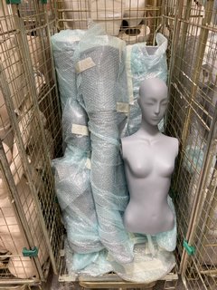 CAGE OF ASSORTED MANNEQUINS (CAGE NOT INCLUDED): LOCATION - B2 (KERBSIDE PALLET DELIVERY)
