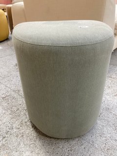LOAF.COM POPPET STOOL IN LIGHT GREEN - RRP £195.00: LOCATION - D7