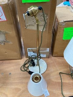 LOAF.COM TWITCH MEDIUM TABLE LAMP IN BRASS: LOCATION - D8