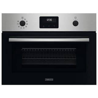 ZANUSSI COMPACT ELECTRIC SINGLE OVEN IN STAINLESS STEEL RRP £729: LOCATION - B4