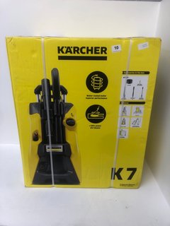KARCHER K7 HIGH PRESSURE WASHER RRP - £600: LOCATION - WHITE BOOTH