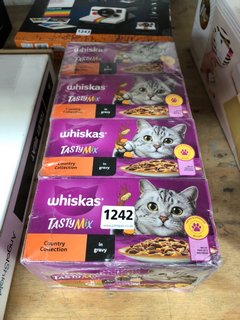 PACK OF WHISKAS TASTY MIX COUNTRY COLLECTION WET CAT FOOD POUCHES BB: 12/25: LOCATION - A9