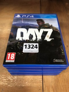 QTY OF ASSORTED PS4 CONSOLE GAMES TO INCLUDE DAYZ (PEGI 18+), PLEASE NOTE: 18+YEARS ONLY. ID MAY BE REQUIRED): LOCATION - A7