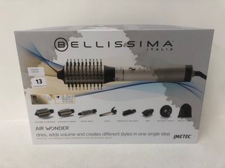 BELLISSIMA AIR WONDER 8 IN 1 HAIR STYLER RRP - £129: LOCATION - WHITE BOOTH