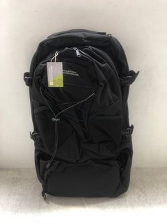 MOUNTAIN WAREHOUSE TRAVELLER 60L LARGE BAG IN BLACK: LOCATION - A1