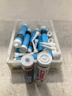QTY OF ASSORTED SEALANTS TO INCLUDE QTY OF SEELEX BUTYL SEALANTS: LOCATION - D4