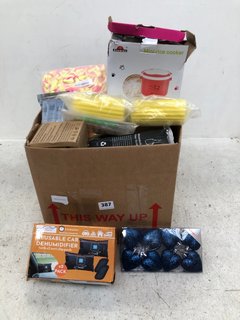 QTY OF ASSORTED ITEMS TO INCLUDE MINI RICE COOKER: LOCATION - C14