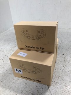 4 X CONTROLLERS FOR PS4 CONTROLLERS: LOCATION - C13