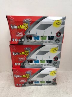 3 X DUAL DRIVE 360 SPIN MOPS: LOCATION - C9