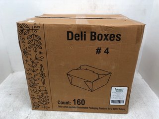 BOX OF GREEN EFFECT DELI FOOD BOXES: LOCATION - C7