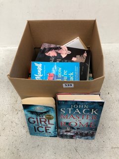 QTY OF ASSORTED BOOKS TO INCLUDE THE GIRL IN THE ICE BY ROBERT BRYNDZA: LOCATION - C5
