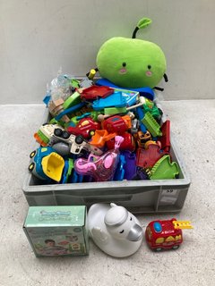 QTY OF ASSORTED CHILDREN'S TOYS TO INCLUDE FROG CARD LEARNING MACHINE: LOCATION - D0