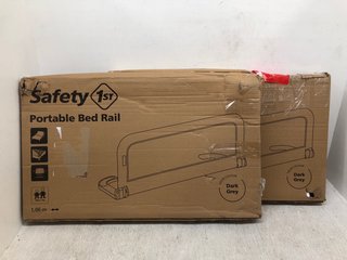 2 X SAFETY 1ST PORTABLE BED RAILS: LOCATION - B7
