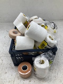 QTY OF ASSORTED MEDICAL ITEMS TO INCLUDE ROLLS OF SPORT TAPE: LOCATION - D1