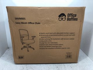 OFFICE BOFFINS SAVVY MESH OFFICE CHAIR: LOCATION - B15