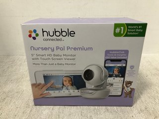 HUBBLE NURSERY PAL PREMIUM 5'' SMART HD BABY MONITOR WITH TOUCH SCREEN VIEWER RRP - £150: LOCATION - B19