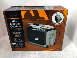 40L PORTABLE ELECTRIC COOL BOX: LOCATION - BR6