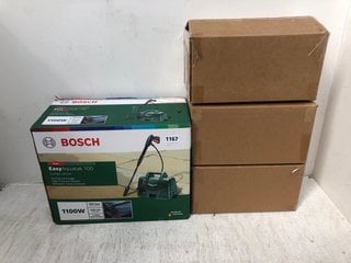 4 X ASSORTED GARDEN ITEMS TO INCLUDE BOSCH EASY AQUATAK 100 LONG LANCE PRESSURE WASHER: LOCATION - BR6