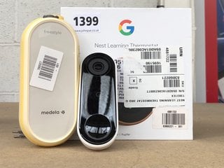 3 X ASSORTED TECH ITEMS TO INCLUDE GOOGLE NEST LEARNING THERMOSTAT: LOCATION - AR6