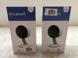 2 X BLUEBELL CAMS DAY & NIGHT BABY & TODDLER MONITOR CAMERAS - COMBINED RRP £160: LOCATION - AR6
