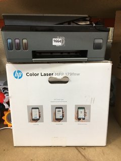HP COLOR LASER PRINTER MFP179FNW TO INCLUDE HP SMART TANK PLUS 570 PRINTER IN CHARCOAL: LOCATION - AR13
