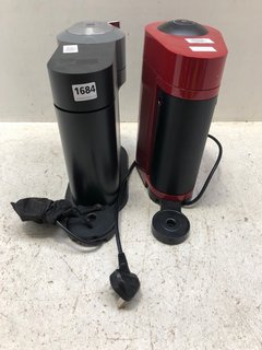 NESPRESSO VERTUO PLUS COFFEE MACHINE IN RED TO INCLUDE NESPRESSO VERTUO NEXT COFFEE MACHINE IN BLACK: LOCATION - AR14