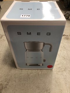 SMEG MFF11RDUK ELECTRIC MILK FROTHER IN RED - RRP £179: LOCATION - BR10