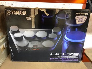YAMAHA DD-75 ALL IN ONE COMPACT DIGITAL DRUMS - RRP £419: LOCATION - BR15