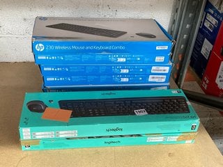 QTY OF ASSORTED TECH ITEMS TO INCLUDE LOGITECH MK270 KEYBOARD: LOCATION - BR17