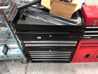 GARAGE TOOL CHEST 6 DRAWER TO INCLUDE 3 DRAWER CHEST WITH ACCESSORIES: LOCATION - B6