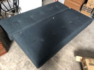 LARGE PULL OUT SOFA BED IN DARK DUCK EGG: LOCATION - B7