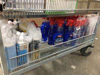 (COLLECTION ONLY) QTY OF ASSORTED CHEMICALS TO INCLUDE CARPLAN DE-ICER SPRAY: LOCATION - A8