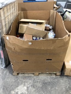 (COLLECTION ONLY) PALLET OF ASSORTED DRINK & FOOD ITEMS GENIE KOMBUCHA DRINKS IN BLUEBERRY & RASPBERRY - BBE 08/2024: LOCATION - B7