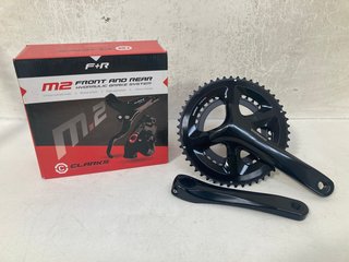 CLARKS M2 FRONT & REAR HYDRAULIC BRAKE SYSTEM TO INCLUDE SHIMANO 11S 50 - 34 CRANKSET RRP: £188: LOCATION - AR1