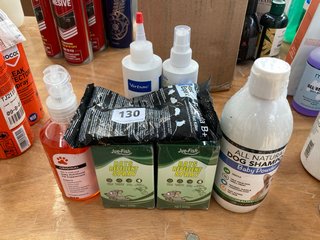 (COLLECTION ONLY) QTY OF ASSORTED ITEMS TO INCLUDE RATS REPELLENT SPRAY AND ALL NATURAL DOG SHAMPOO BABY POWDER: LOCATION - B3