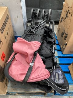 2 X BABY STROLLERS TO INCLUDE GRACO STROLLER IN BLACK: LOCATION - B7
