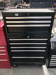 LARGE MODULAR TOOL CHEST IN BLACK: LOCATION - A2
