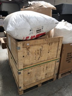 PALLET OF POLYSTYRENE PACKAGING BALLS: LOCATION - A2 (KERBSIDE PALLET DELIVERY)