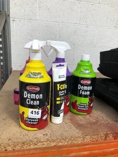 (COLLECTION ONLY) QTY OF AUTOMOTIVE CHEMICALS TO INCLUDE CARPLAN DEMON FOAM SNOW FOAM CAR SHAMPOO: LOCATION - AR13