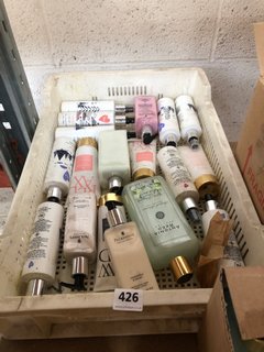 (COLLECTION ONLY) QTY OF ASSORTED CHEMICALS TO INCLUDE PECKSNIFFS BODY LOTION: LOCATION - AR13