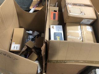 PALLET OF ASSORTED SPARES & REPAIRS ELECTRICAL COMPONENTS TO INCLUDE JOHN LEWIS & PARTNERS EMILIA LARGE WALL LIGHT: LOCATION - B8 (KERBSIDE PALLET DELIVERY)