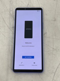 SONY XPERIA 10 IV 128 GB SMARTPHONE (ORIGINAL RRP - £239) IN PURPLE: MODEL NO XQ-CC54 (UNIT ONLY) [JPTM112233] THIS PRODUCT IS FULLY FUNCTIONAL AND IS PART OF OUR PREMIUM TECH AND ELECTRONICS RANGE