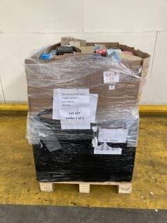1 X PALLET OF ASSORTED CAR PARTS TO INCLUDE BLUE PRINT DISTRIBUTOR CAP,CV BOOT KIT,,COLUMN SWITCH ASTRA