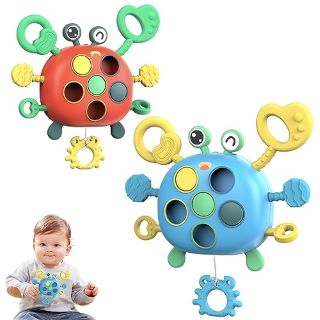 16 X BABY TOYS TODDLER MONTESSORI TOYS FOR 1 YEAR OLD BOYS , SENSORY TRAVEL CAR PLANE FINE MOTOR SKILLS PULL STRING TOYS FOR 12 18 MONTHS,BIRTHDAY GIFTS FOR 1 2 3 ONE YEAR OLD GIRLS - TOTAL RRP £84: