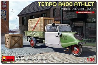 QTY OF ASSORTED ITEMS TO INCLUDE TEMPO A400 ATHLET 3 WHEEL DELIVERY TRUCK RRP £224: LOCATION - B