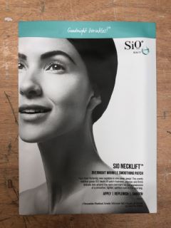 10 X GOODNIGHT WRINKLES SIO NECKLIFT RRP £230: LOCATION - A