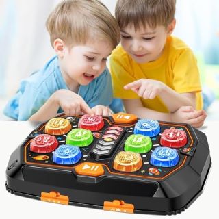 8 X TOYS FOR 3 YEAR OLD BOYS - WHACK A MOLE GAME FOR TODDLERS INTERACTIVE KIDS TOYS 1 2 3 4+ YEAR OLD BOYS GIRLS SOUND TOYS WITH LIGHT EARLY DEVELOPMENT ACTIVITY GAMES MONTESSORI GIFT POUNDING TOYS -