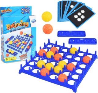 QTY OF ASSORTED ITEMS TO INCLUDE BOUNCING BALL GAME BOARD GAME RRP £139: LOCATION - C
